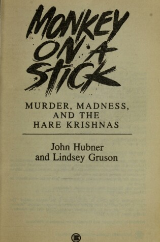 Cover of Hubner & Gruson : Monkey on A Stick