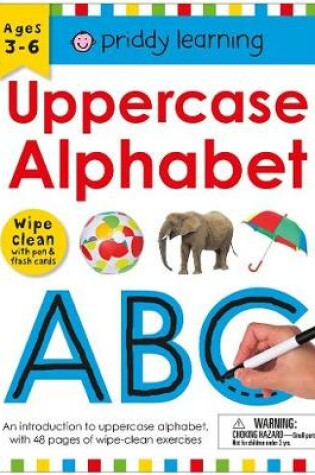 Cover of Wipe Clean Workbook: Uppercase Alphabet (Enclosed Spiral Binding)