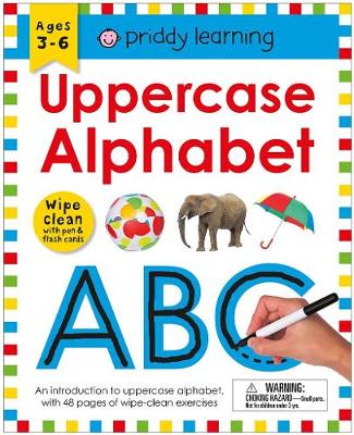 Book cover for Wipe Clean Workbook: Uppercase Alphabet (Enclosed Spiral Binding)