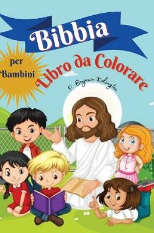 Cover of Bibbia libro da colorare per bambini