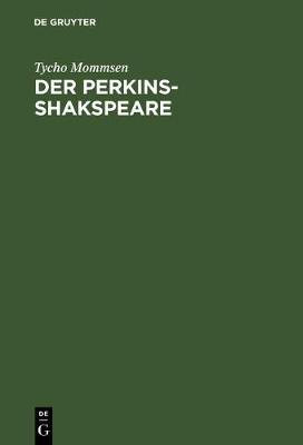 Book cover for Der Perkins-Shakspeare