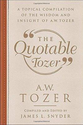 Book cover for The Quotable Tozer