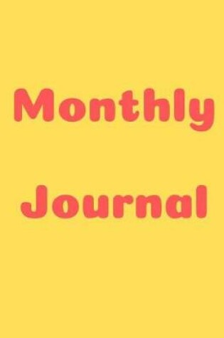Cover of Monthly Journal