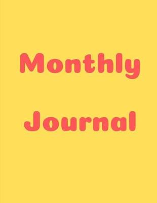 Book cover for Monthly Journal