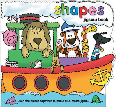 Book cover for Shapes Jigsaw Book