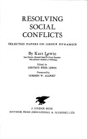 Cover of Resolving Social Conflicts