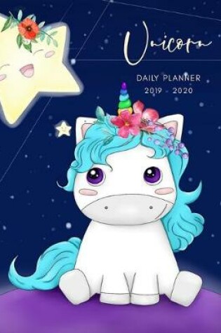 Cover of 2019 2020 15 Months Mystical Unicorn Daily Planner