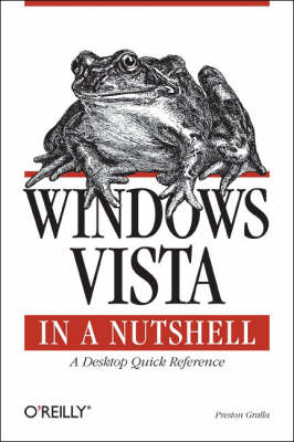 Book cover for Windows Vista in a Nutshell