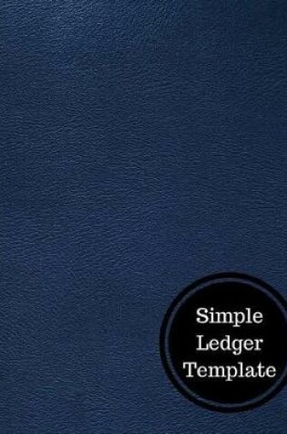 Cover of Simple Ledger Template