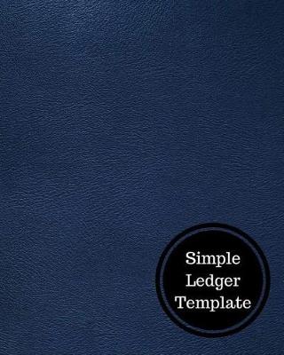 Book cover for Simple Ledger Template