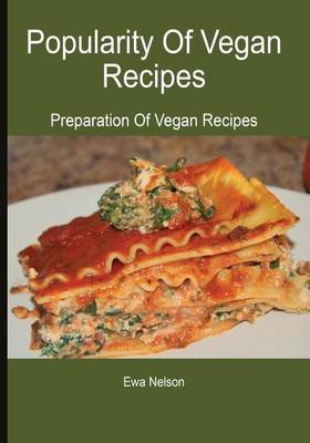 Book cover for Popularity of Vegan Recipes