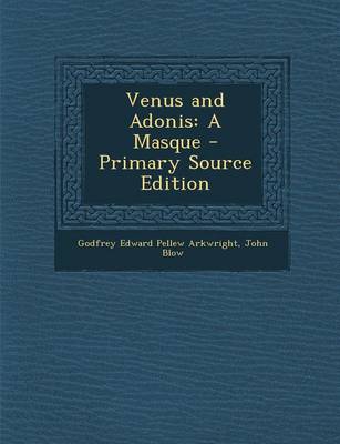 Book cover for Venus and Adonis