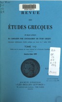 Cover of Etudes de Philosophie Ancienne