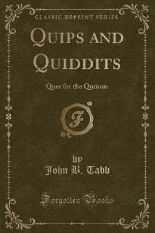Cover of Quips and Quiddits