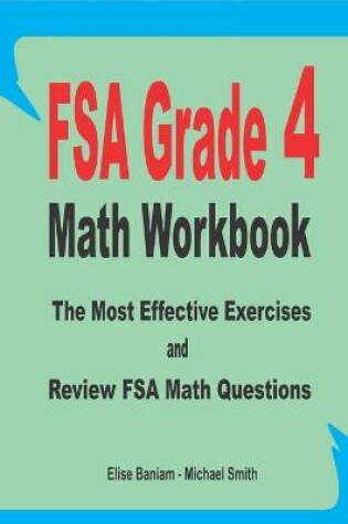 Cover of FSA Grade 4 Math Workbook