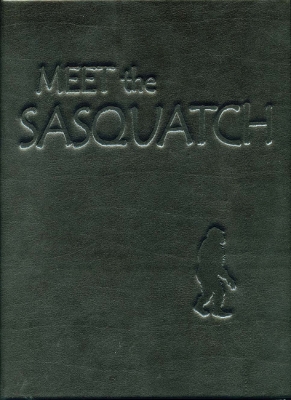 Book cover for Meet the Sasquatch Ltd Ed leather