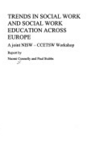 Cover of Trends in Social Work and Social Work Education across Europe