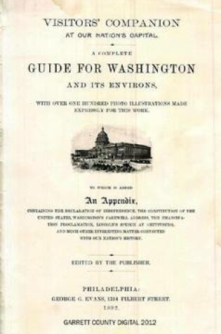 Cover of A Complete Guide for Washington and Its Environs