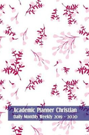 Cover of Academic Planner Christian