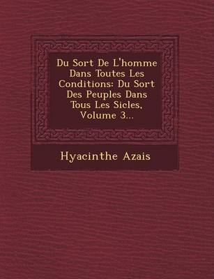 Book cover for Du Sort de L'Homme Dans Toutes Les Conditions