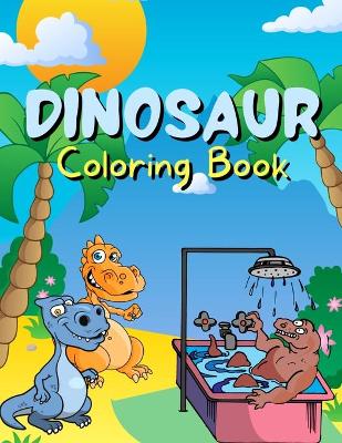 Cover of Dinosaur Coloring Book