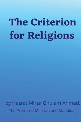 Book cover for The Criterion for Religions