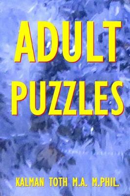 Book cover for Adult Puzzles