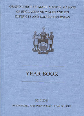 Book cover for Mark Master Masons Yearbook 2011