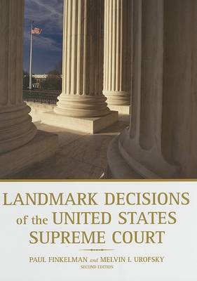 Cover of Landmark Decisions of the United States Supreme Court