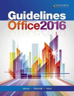 Book cover for Guidelines for Microsoft Office 2016