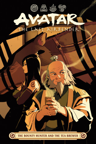 Book cover for Avatar: The Last Airbender -- The Bounty Hunter and the Tea Brewer