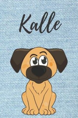 Cover of Kalle Hund-Malbuch / Notizbuch Tagebuch