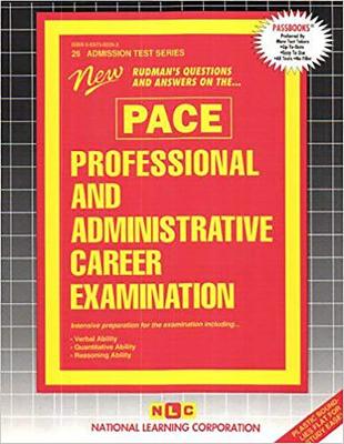 Book cover for PROFESSIONAL AND ADMINISTRATIVE CAREER EXAMINATION (PACE)