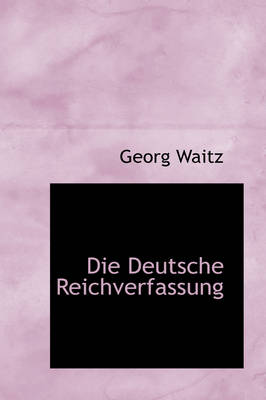 Book cover for Die Deutsche Reichverfassung