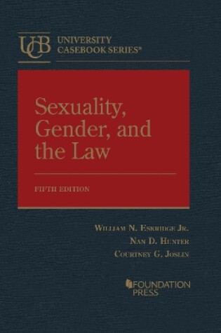 Cover of Sexuality, Gender, and the Law