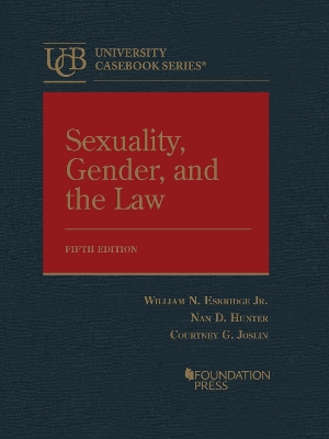 Book cover for Sexuality, Gender, and the Law