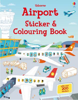Book cover for Airport Sticker and Colouring Book