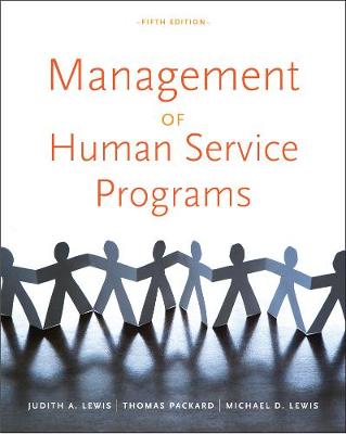 Book cover for Management of Human Service Programs