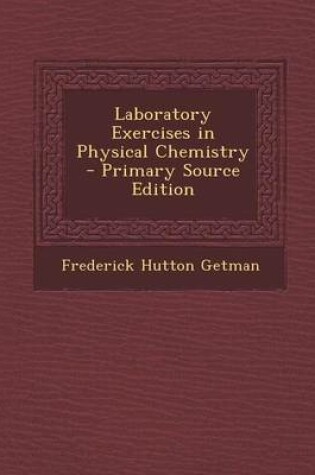 Cover of Laboratory Exercises in Physical Chemistry