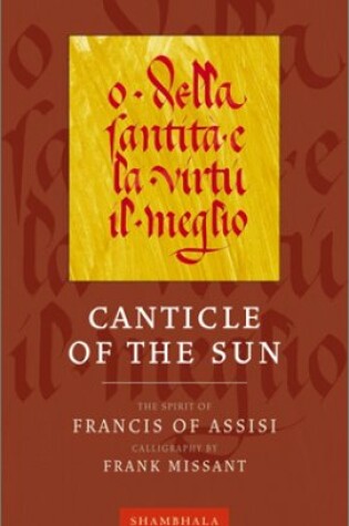 Cover of Canticle of the Sun