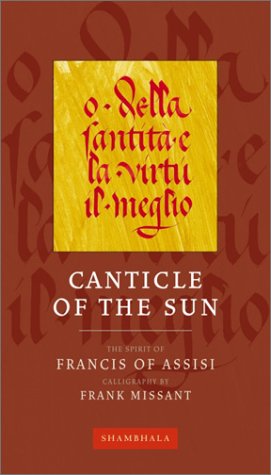 Book cover for Canticle of the Sun