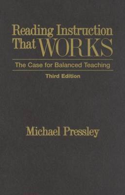 Cover of Reading Instruction That Works, Third Edition: The Case for Balanced Teaching