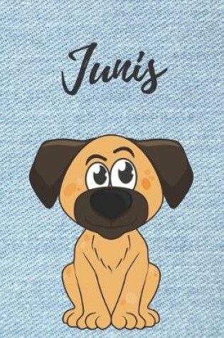 Cover of Junis Hunde Notizbuch / Malbuch / Tagebuch / Journal / DIN A5 / Geschenk