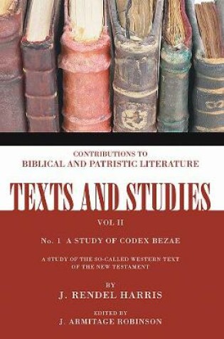 Cover of A Study of Codex Bezae