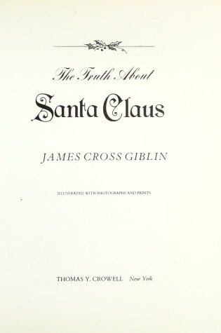 Cover of Truth about Santa Claus HB