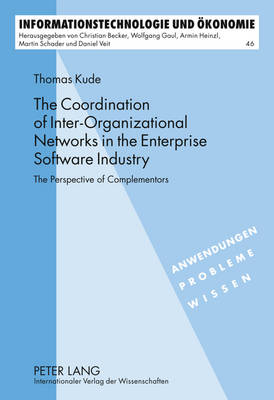 Book cover for The Coordination of Inter-Organizational Networks in the Enterprise Software Industry