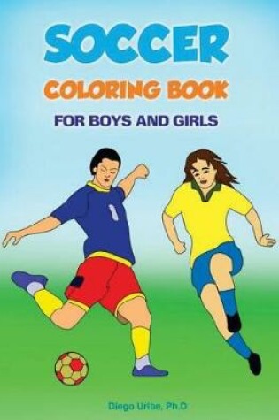 Cover of The Soccer Coloring Book