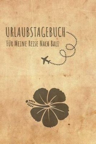 Cover of Urlaubstagebuch Bali