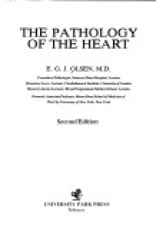 Cover of Pathology Heart