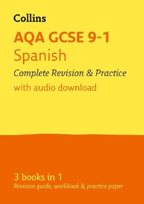 Cover of AQA GCSE 9-1 Spanish All-in-One Complete Revision and Practice